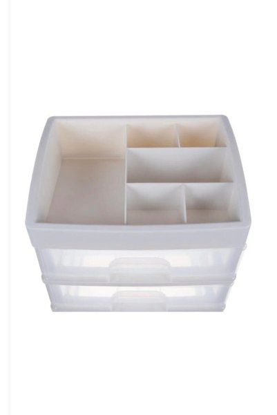 WTO Organizator De Produse Cosmetice, Make-up, 27x23x17 cm, Plastic, Transparent