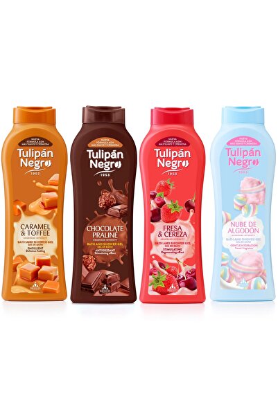 Tulipan Negro Set TulipanNegro Ediție Gourmand - 4 bucăți - 4x650ml