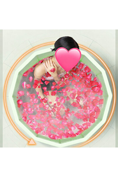 ELFKUT Katlanabilir Taşınabilir SPA Küveti / Portatif Banyo Havuzu 80×65 cm|Y...