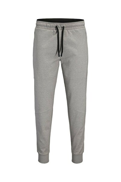 Jack & Jones Men's Gray Jpstgordon Base Sweat Pants Sn Sweatpants 12288623-Li...