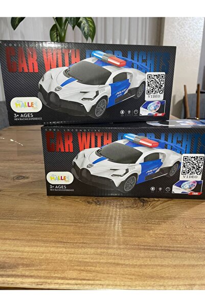 HALLEY TOYS Polis arabası Pilli