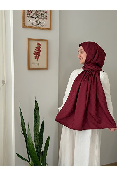 MODA KARE DESEN JAKAR ŞAL ÖZEL SERİ