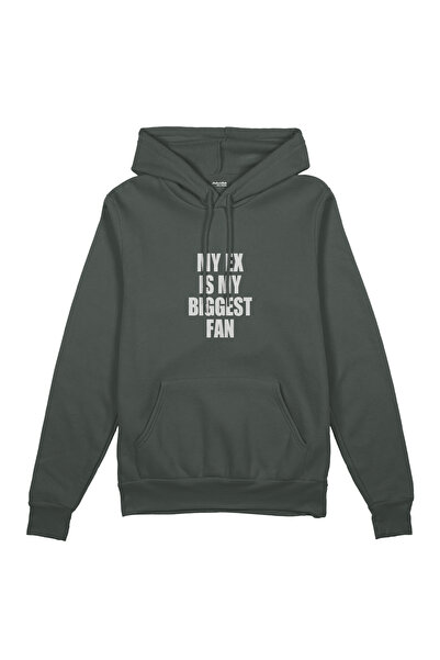 The Lucid Lab My Ex Is My Biggest Fan Oversized Hoodie - Anthracite