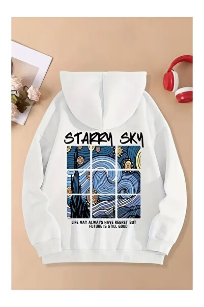 bellanova Poland Patterned Premium Hooded Sweatshirt