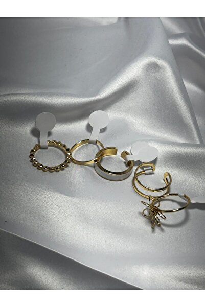 ZC ZERİVA CONSEPT Sadece Ve Şık Eklem Yüzüğü 5'li