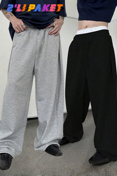 vladivosto Deep Pockets Oversized Baggy New Season Loose Fit Wide Leg Large S...