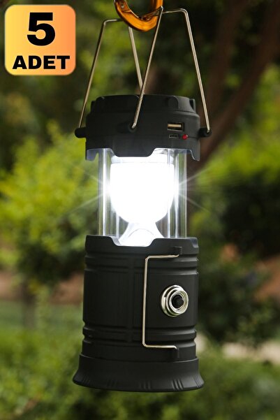 Munico 5 Adet Güneş Enerjili Şarj Edilebilir Afet Deprem Için Askılıklı Taşın...