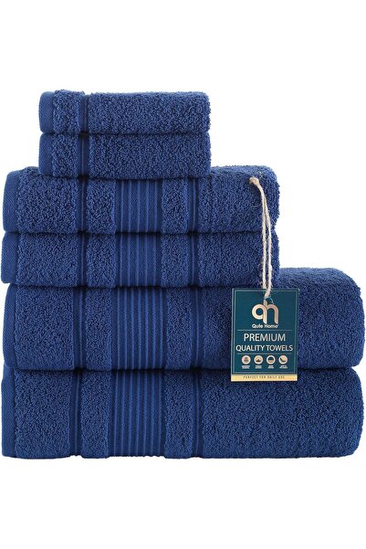 Qute Home 6-Piece Bath Towels Set