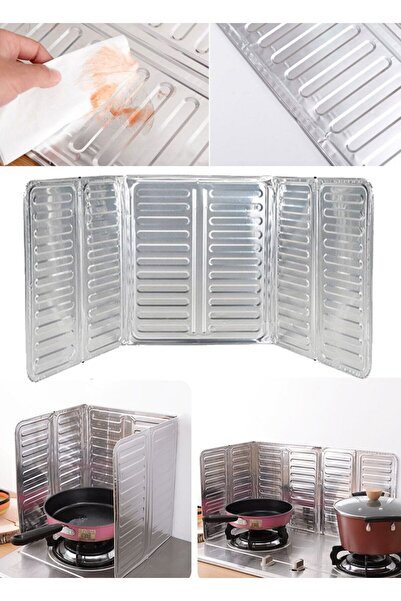 Munico Yağ x 84 32 Bariyer Koruyucu Engelleyici Sıçrama Temizlenir Folyo Yanm...