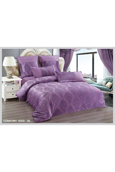 ANATOLIATEKSTILE Premium Velvet Bedding Set + Cotton Sheet, Comfort Luxury Be...