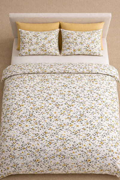 Sheri Home Pamuklu Çift Kişilik Nevresim Takımı(ÇARŞAFSIZ) Kırışmayan Kumaş Ö...