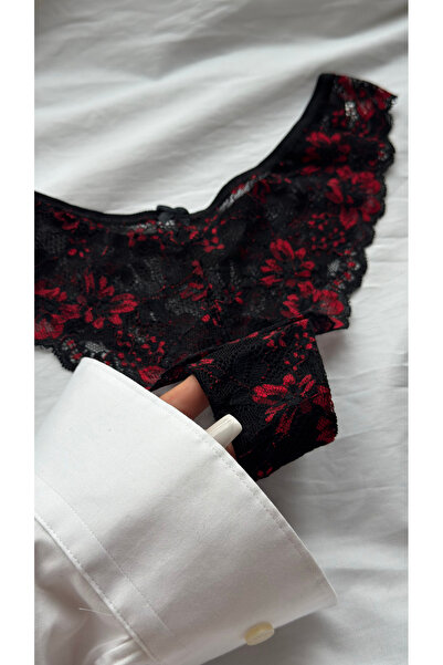 YOYYO Floral Patterned Thong with Lace Detail