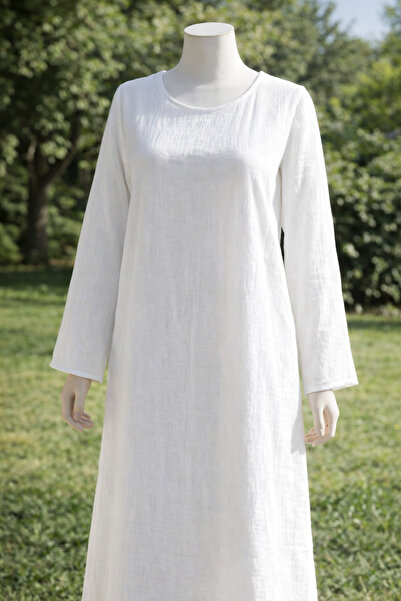 suara Şile Bezi | Uzun Kollu Elbise Astarı| %100 Pamuk