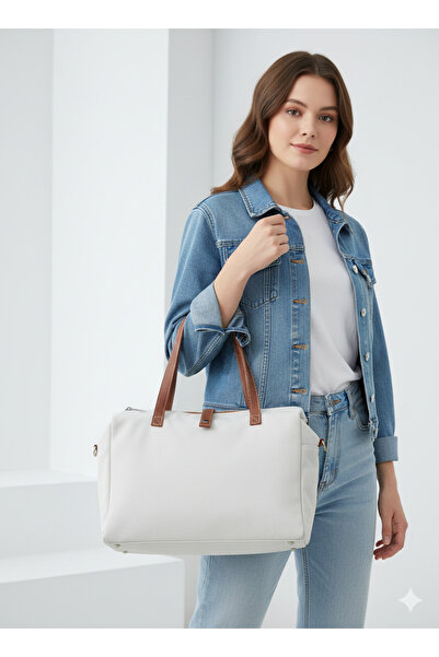 RMY MODA حقيبة كتف رياضية للأمهات مناسبة للسفر والمدرسة بثلاثة أقسام