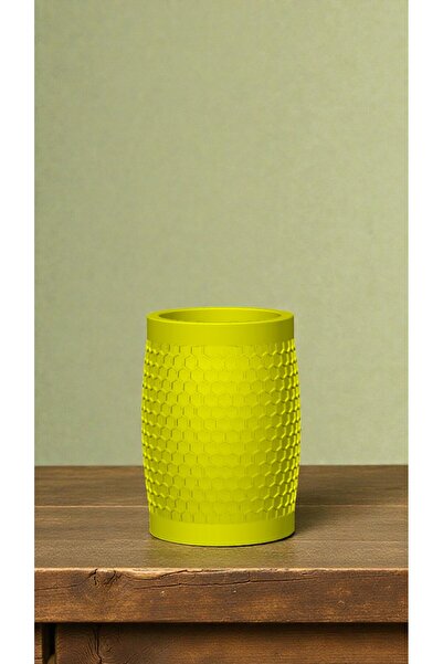 krh 3d print حامل أقلام مكتبي عصري منقوش |   منظم أنيق ومتين لأقلام التلوين ا...