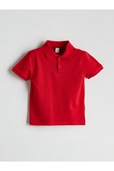 LC Waikiki Tricou pentru băieți Özmarka, sezon nou, cu guler polo, model de bază