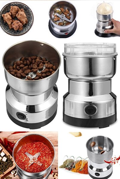 Munico Elektrikli Kahve Değirmeni Elektrikli Tahıl Fındık Çekirdekleri Bahara...