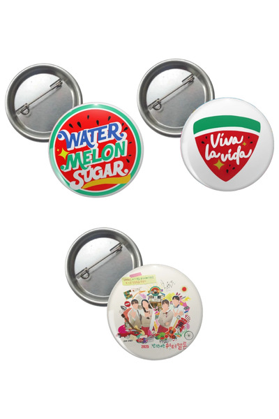 Major Selection Twinkling Watermelon K-Drama Viva La Vida 3’lü Rozet Seti 1