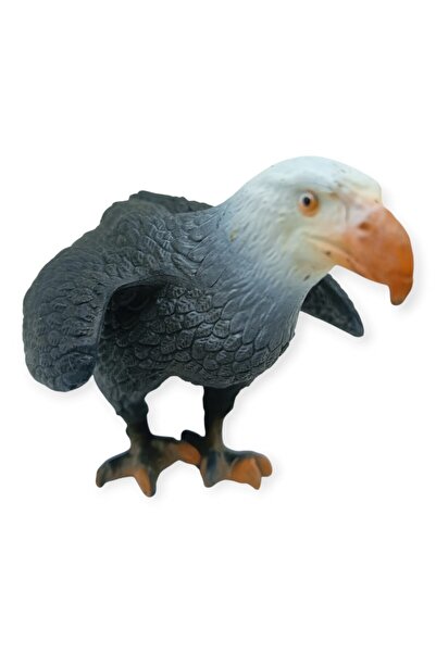 doremodam تماثيل حيوانات - طيور - نسر أمريكي (ليسينيا) بطول 12 سم