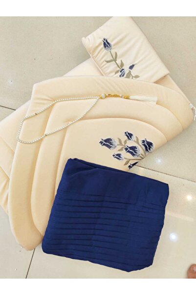 ASDM Luxury Royal 3-Piece Prayer Set - Cool Cotton Prayer Sheet and Padded Pr...