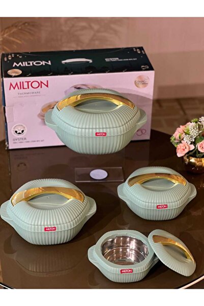 Generic Milton Oyster Insulated Casserole Set.