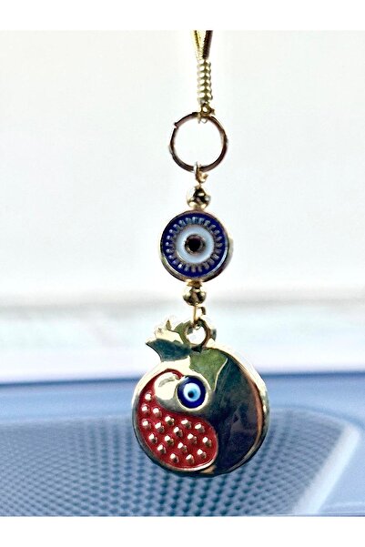 Azrua Επιχρυσωμένα κόκκοι ροδιού Σύμβολο Ευλογίας Μεταλλικό Διακοσμητικό Καθρ...