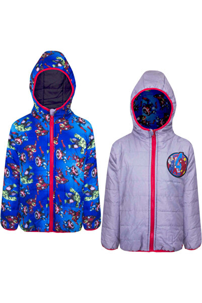 Disney Marvel Avengers Grey Jacket with Two Sides