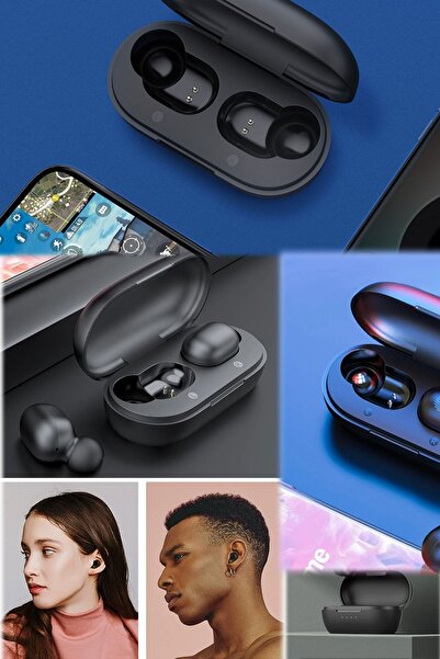 Munico Uzun Ömürlü Pil Güçlü Akıllı Dokumatik Kutulu Tws Kulak Içi Bluetooth ...