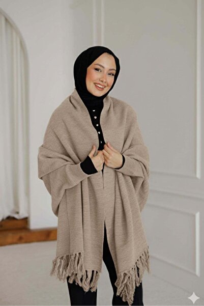 Rimel Moda شال بونشو مينك