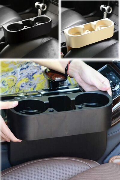 Munico 2 Adet Koltuk Arası Için Bardaklık Cüzdanlık Bozuk Para Tüm Arabalara ...