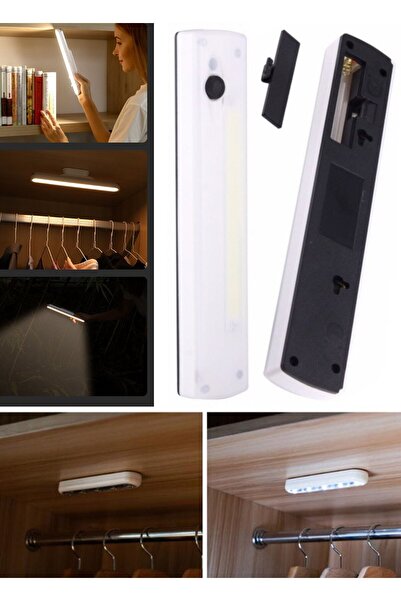 Munico Merdiven Arka Işık Mutfak İçin Led Işık Kablosuz LED Gece Işığı Gece L...