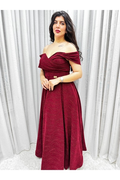 Rosina فستان سهرة كريشة عودي
