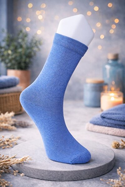 your trend socks 12 Çift Kadın Dikişsiz Premium Çorap, Terletmeyen, Pamuklu Çorap - Mevsimlik - Karışık Renk