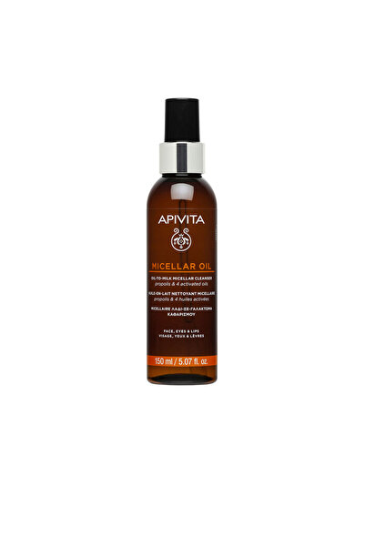 Apivita Mizellen-öl-in-milch-reinigungsgel Für Gesicht, Augen Und Lippen, 150 ml