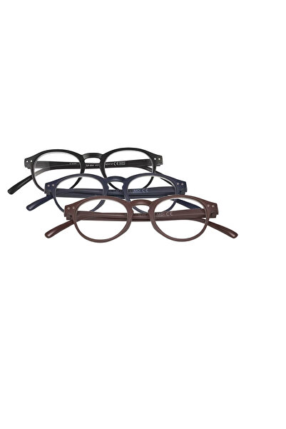 OEM Set of 3 pairs of reading glasses, +1.00, multicolor