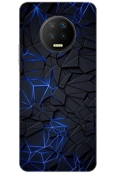 Kılıfland iNfinix Note 7 (X690/X690B) Uyumlu Kılıf Desen Baskılı Silikon Karm...