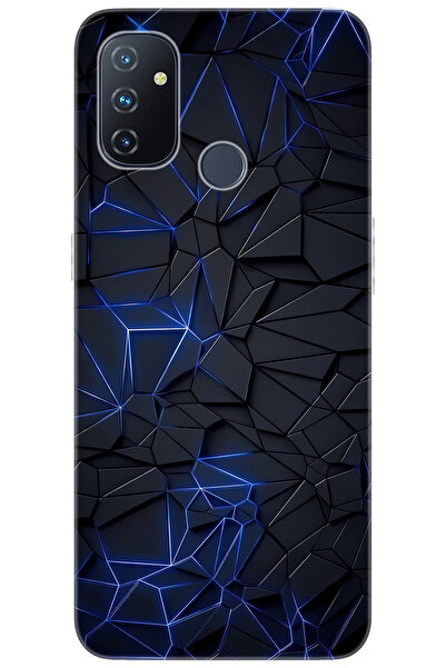 Oneplus Nord N100 (BE2013) Uyumlu Kılıf Desen Baskılı Silikon Karmaşık Design...