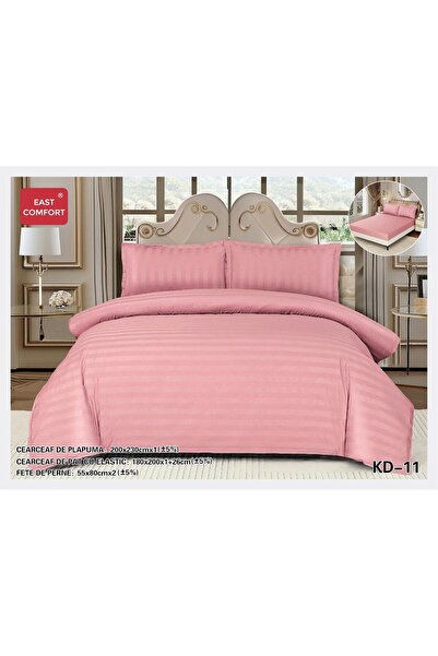 ANATOLIATEKSTILE Premium DAMASK Bedding Set, 4 pieces, Fitted Sheet, Elegant ...