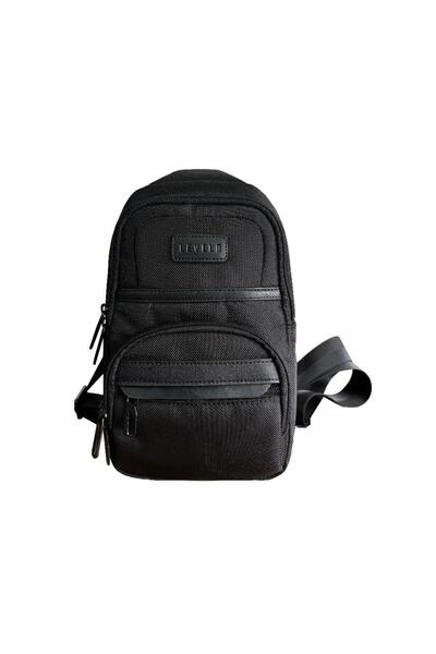 Levelo Urban Sling Bag with 1680D Polyester, Lightweight Design & Multiple Co...