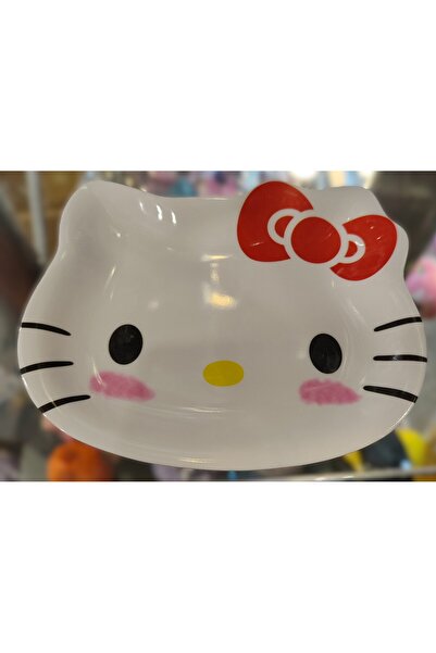 ada çanta kırtasiye Hello Kitty figürlü çok amaçlı/çerezlik plastik tabak (15...