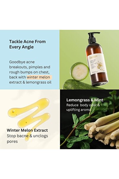 The Cocoon Original Vietnam جل استحمام كوكوون الأصلي برائحة البطيخ الشتوي