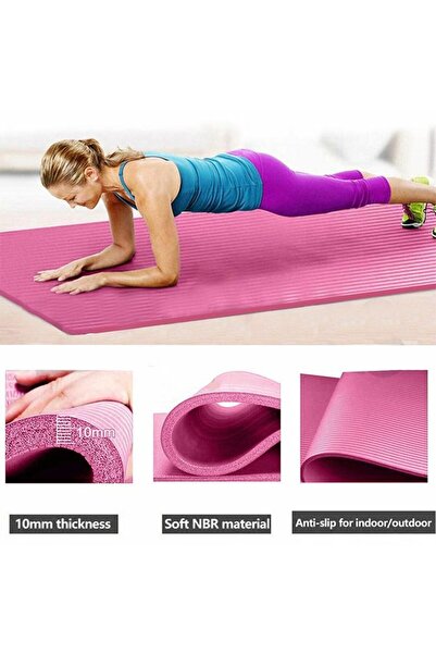 Taimi Non-Slip yoga mat Anti-Tear Exercise Mat With Carrying Strap 183x61x1cm...