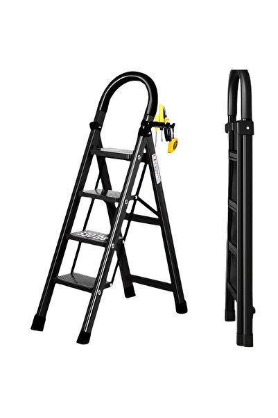 Sumkyle Step Ladder, Folding Step Stool with Wide Anti-Slip Pedal, Sturdy Ste...