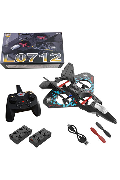L0712 Lo712 Remote Control Glider 2.4GHz Airplane with Gravity Sensor and Lig...