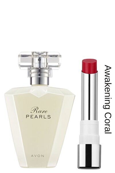 AVON Rare Pearls & Anew Set + Magnetic Heart Gift