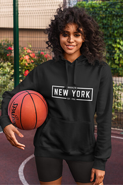 ship master Unisex Oversize Φούτερ με Κουκούλα – Τυπωμένο Καθημερινό Άνετο Φο...