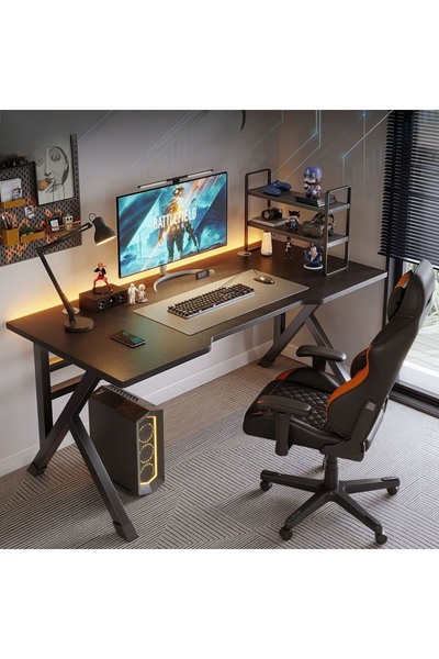 Mumtaz K-Shape Support with Wide Desktop, Thickened Board, Anti-Slip Legs, Mo...