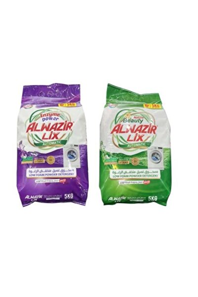 Alwazir cleaner 2 Bags of Automatic Laundry Powder Soap with Various Scents 5 kg