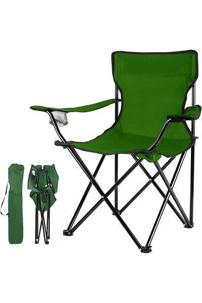 Generic كراسي تخييم محمولة استمتع بالهواء الطلق مع كرسي قابل للطي