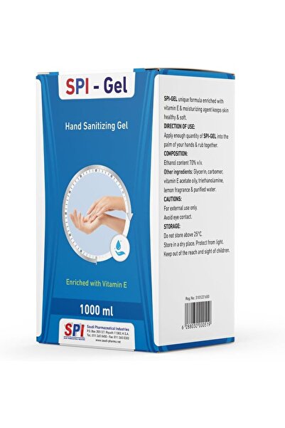 SPİ Hand Sanitizer Gel from 1000 ml